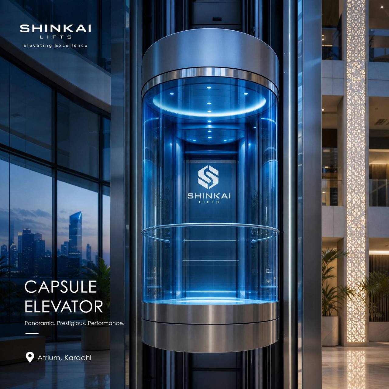Capsule elevators